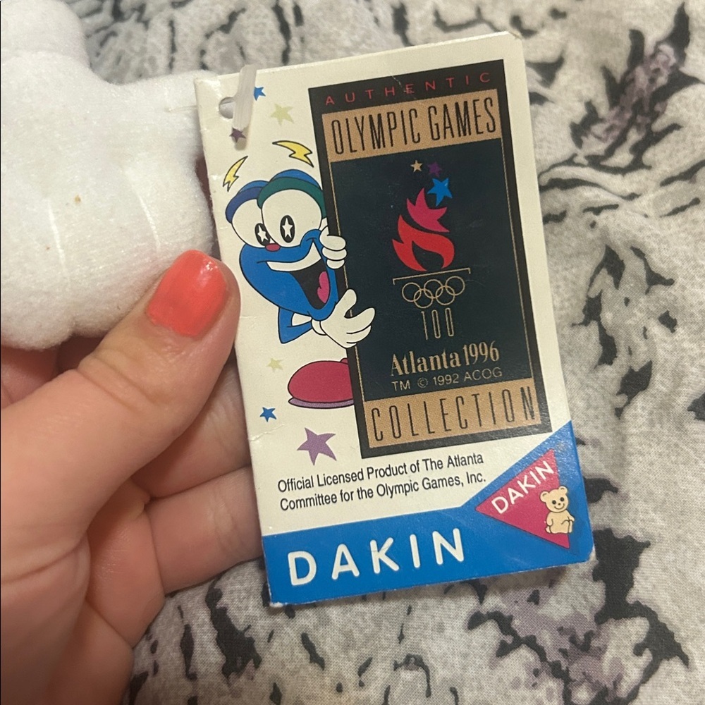 1996 Olympics mascot plush Atlanta Dakin Izzy - Picture 2 of 8